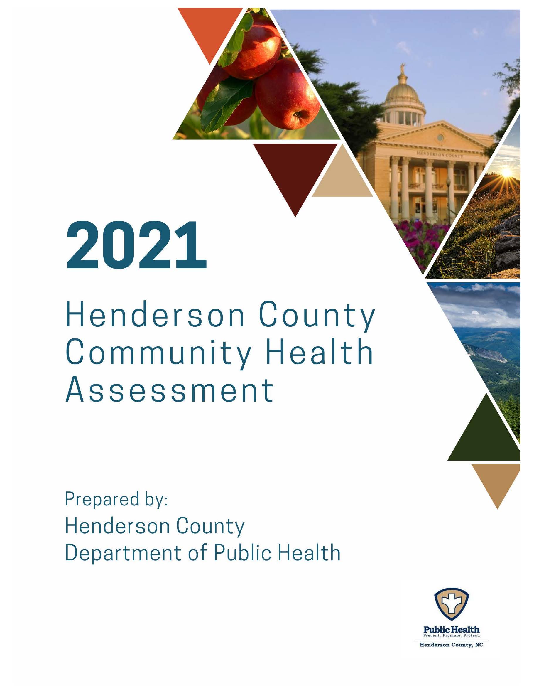 2021 Community Health Assessment Cover