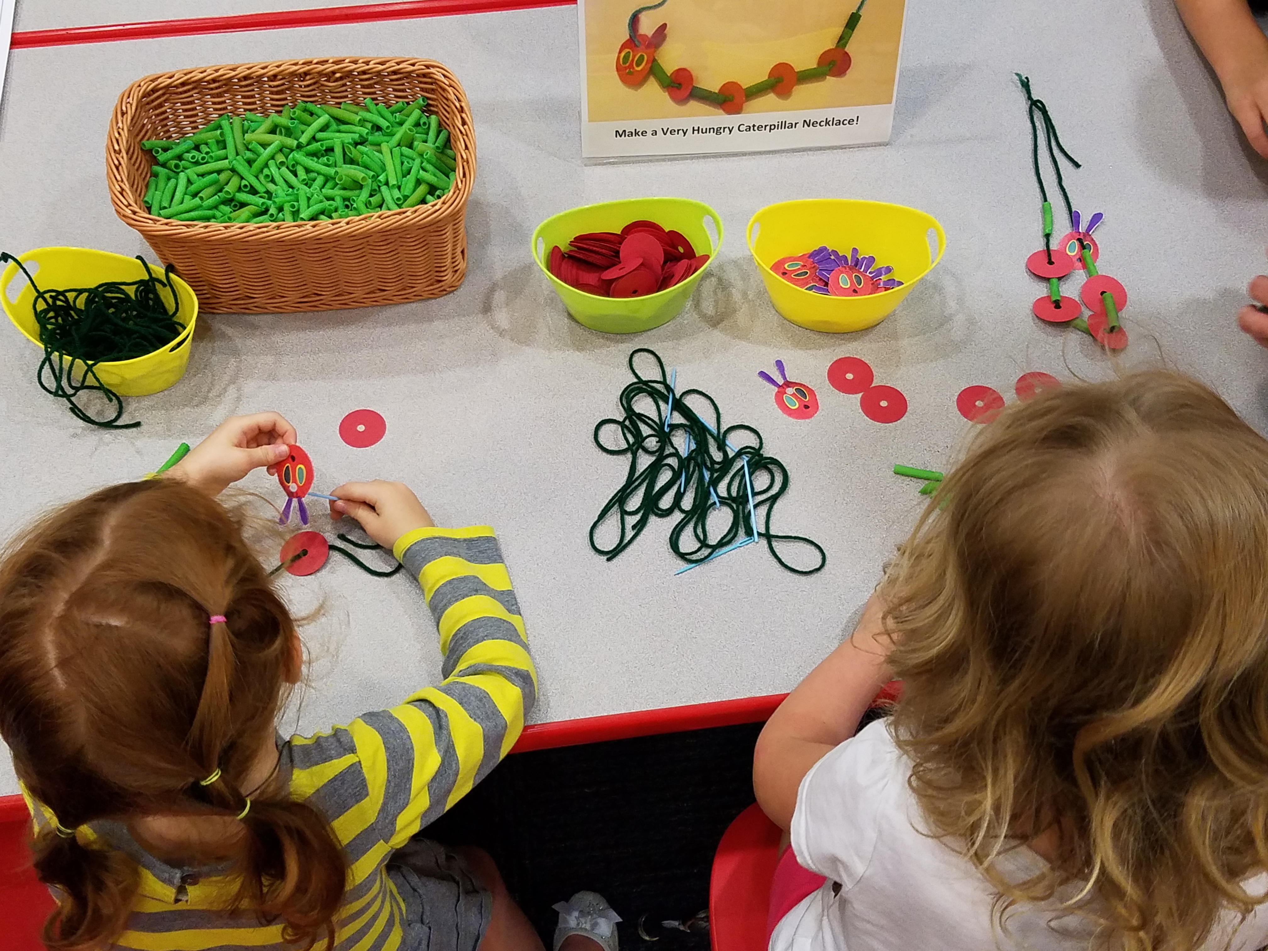 Very Hungry Caterpillar craft