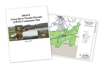 Green River, Tuxedo and Zirconia Community Plan