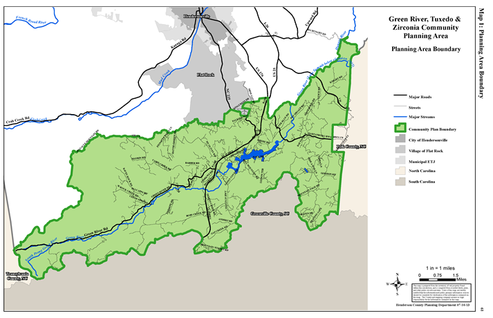 Green River, Tuxedo and Zirconia Community Plan