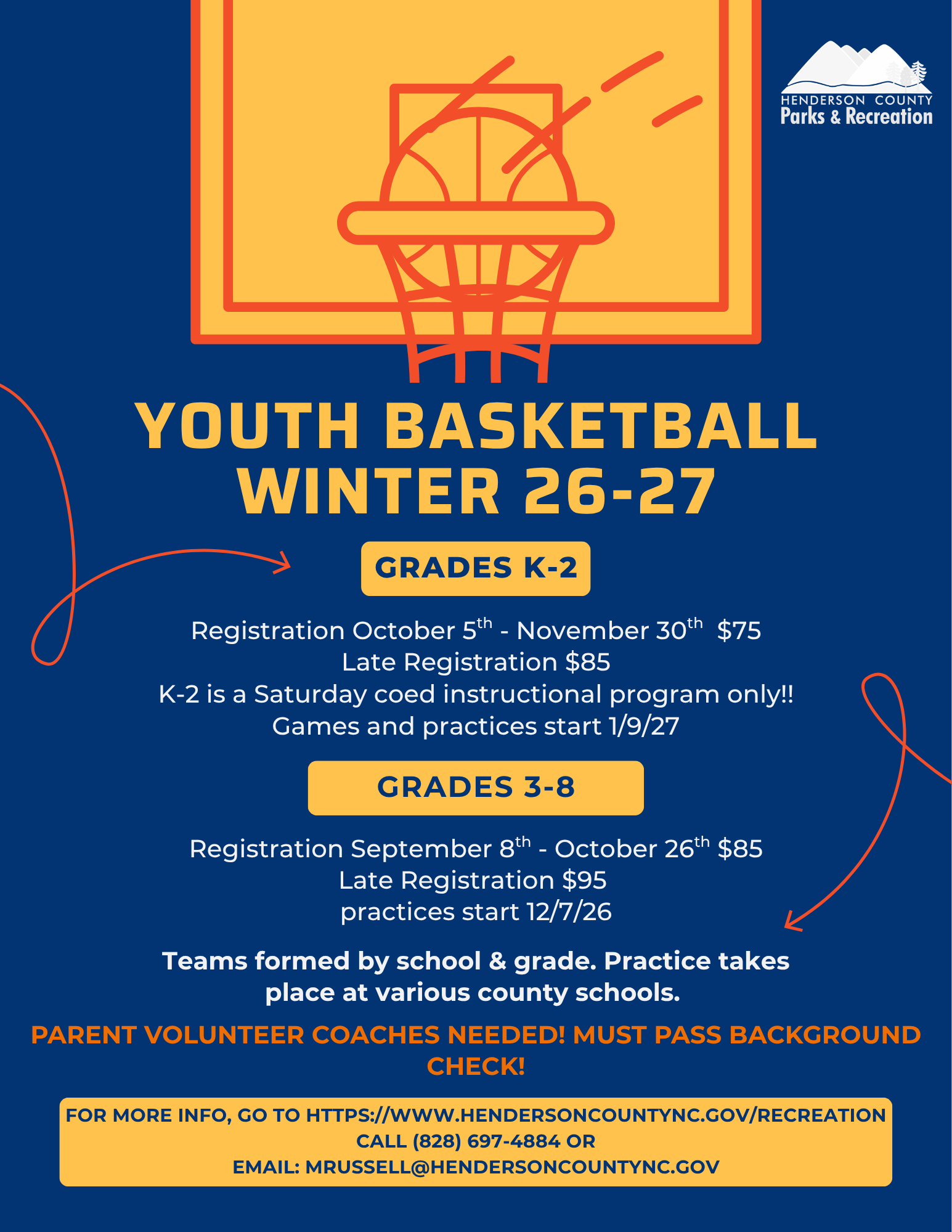 Winter Youth Basketball 26-27
