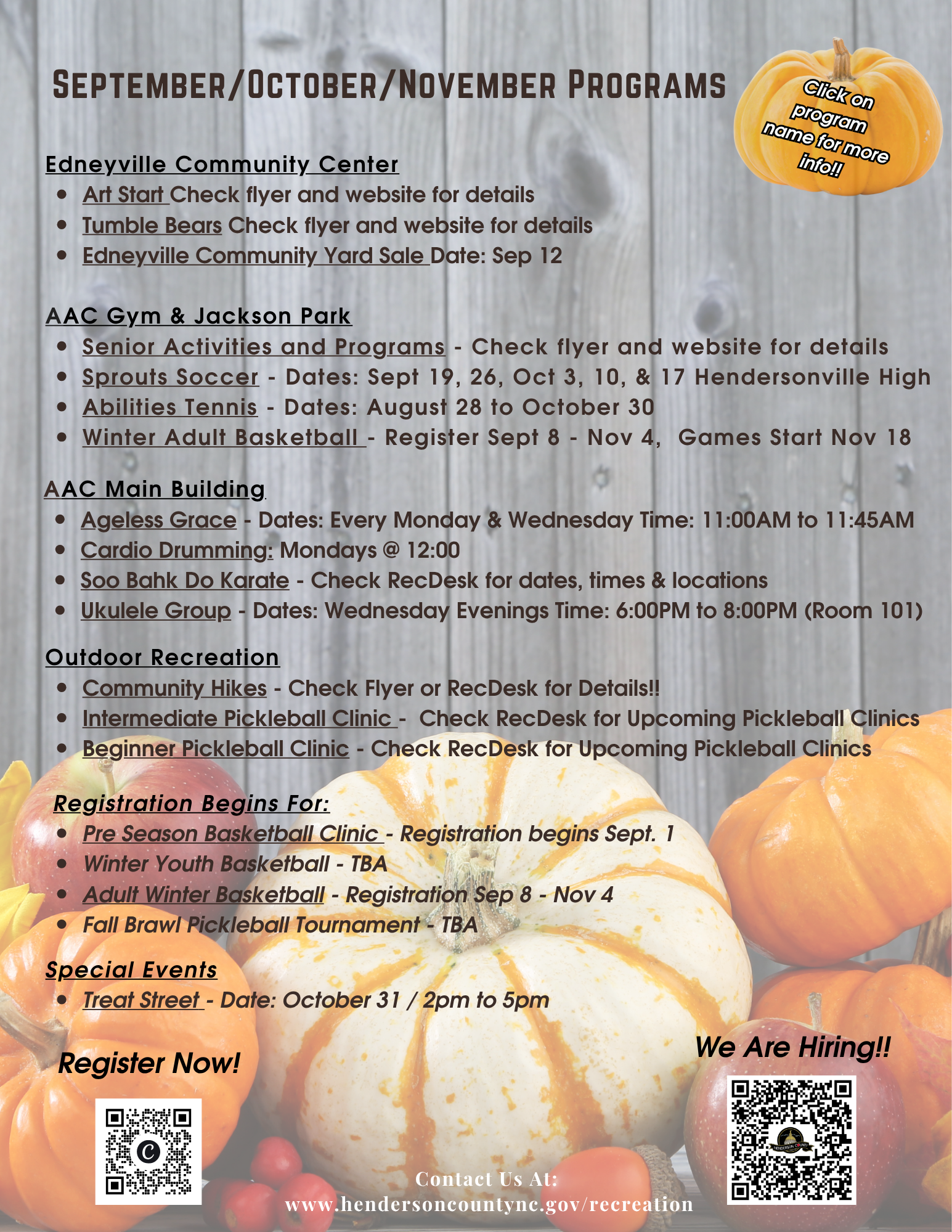 Fall 2026 Newsletter
