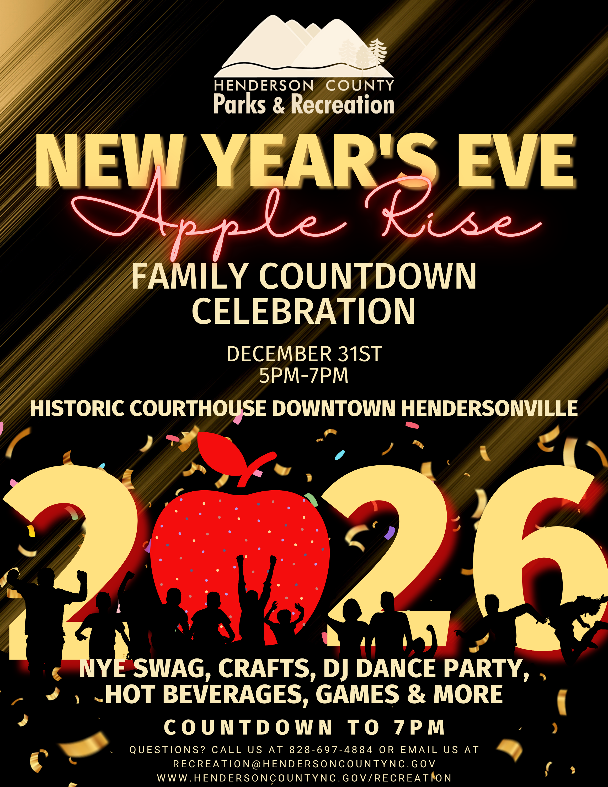 New Yea's Eve Apple Rise