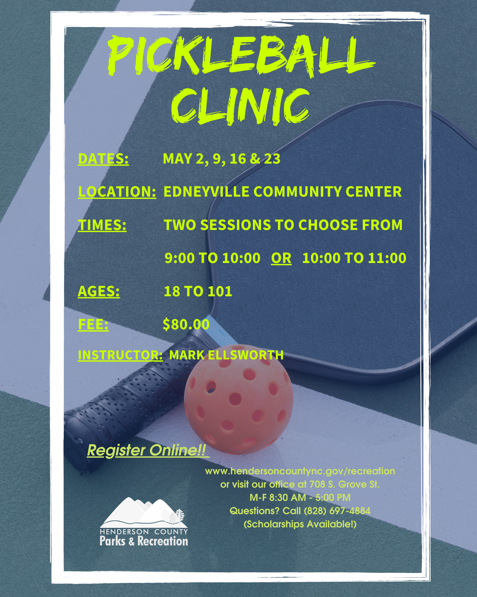 Pickleball Clinic