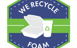 We recycle foam