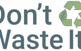 Don't Waste It!  Program Logo