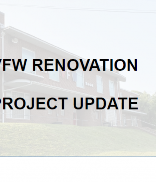 VFW Renovation Project Update Image