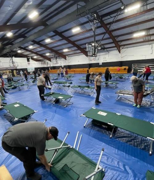 shelter simulation training