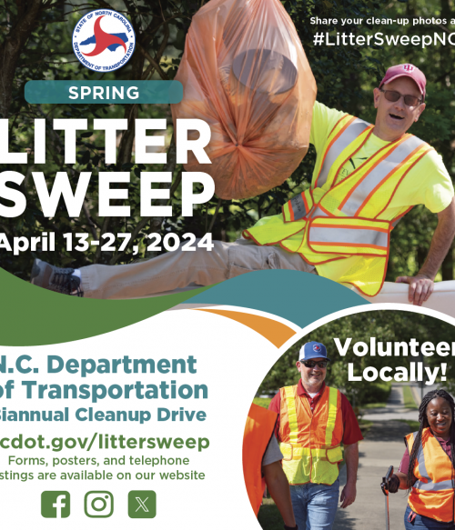 Spring Litter Sweep April 13th-27th