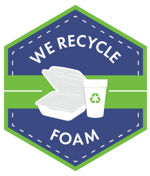 We recycle foam