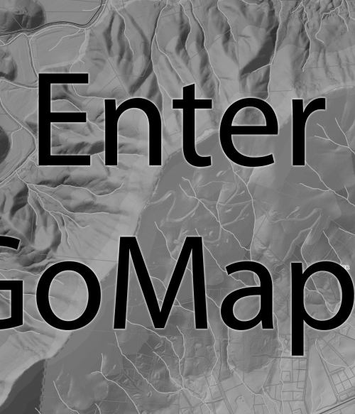 Enter the GoMaps site (retiring in mid-May)