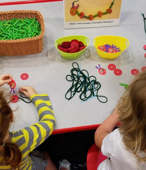 Very Hungry Caterpillar craft