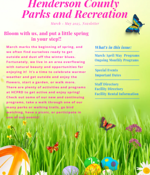 Spring Newsletter