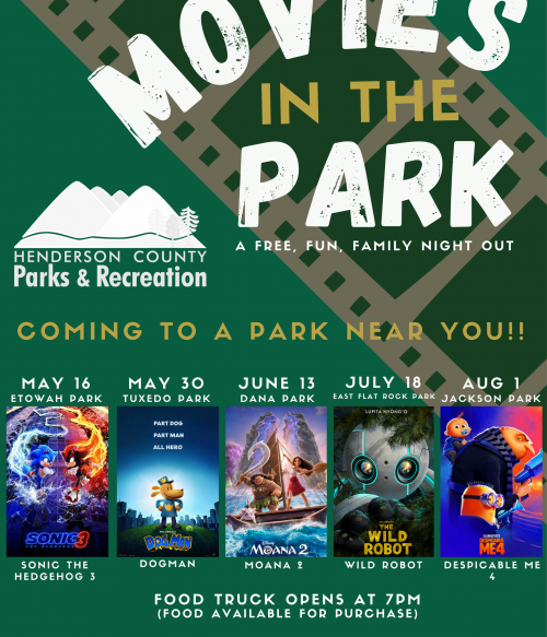 Movies in the Park 2025