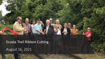 Ecusta Trail Ribbon Cutting