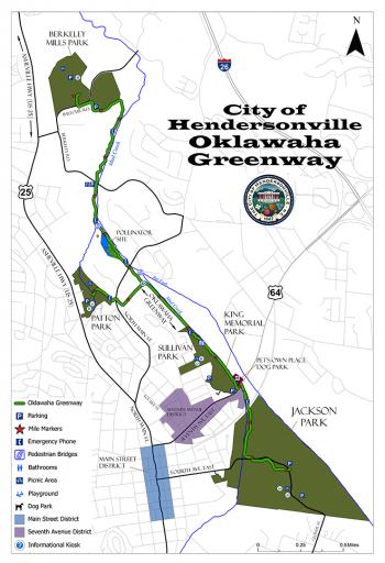 Existing Oklawaha Greenway Map