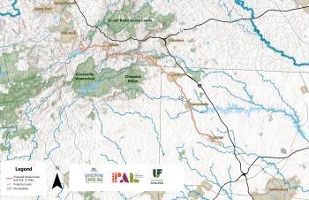 Saluda Grade Rail Trail Map
