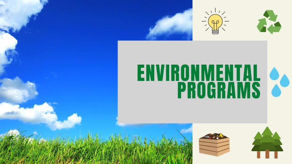 Environmental Programs Cover