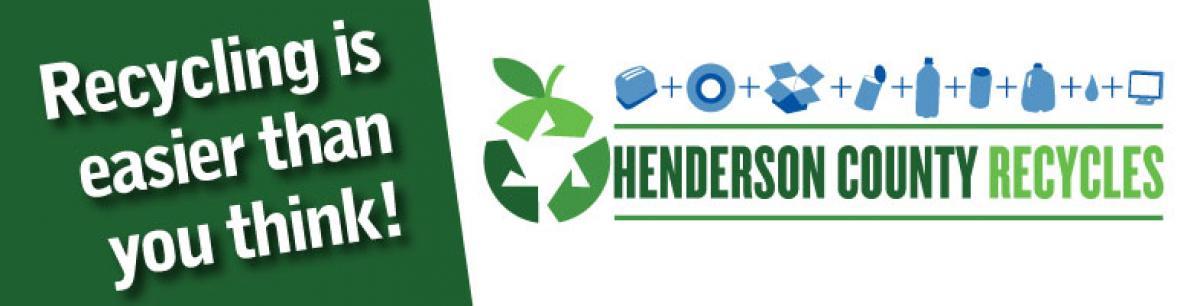 Henderson County Recycles Logo Henderson County Recycles Logo