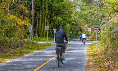 Ecusta Trail in Hendersonville