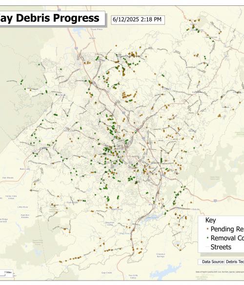 ROW debris report June 12